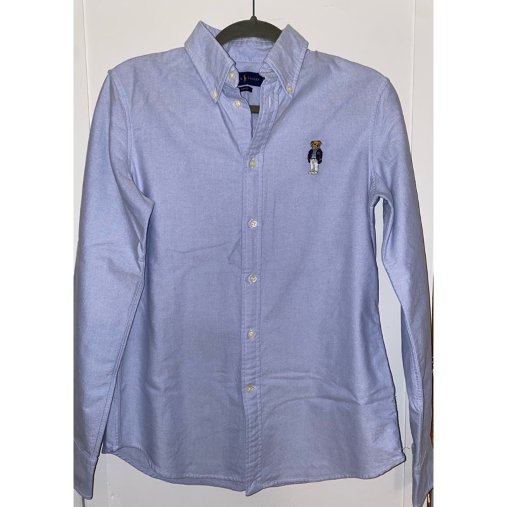 Ralph Lauren Bear Button Down ✨